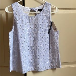 Banana Republic pinstripe tank top